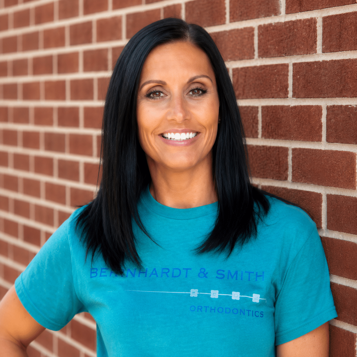 Amber team member portrait at Bernhardt & Smith Orthodontics, Bishop Drive Office and 50th Street Office in West Des Moines, IA